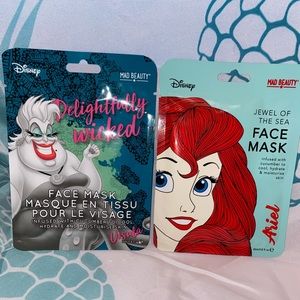 Disney The Little Mermaid face mask Set